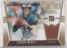 2018 Panini Donruss Leather Kings Studio Series /25 Carson Wentz #LK-4