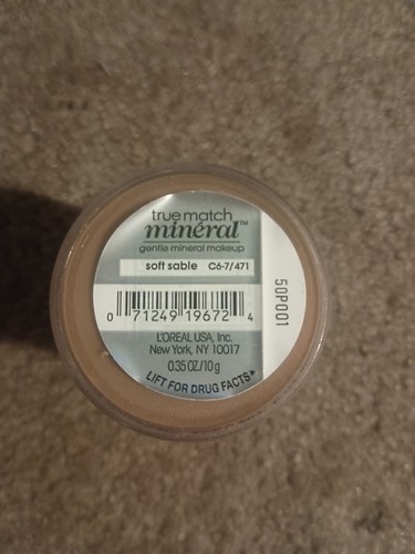 Loreal True Match Mineral powder Makeup Foundation Sealed C6-7 421 Soft Sable. - Picture 2 of 7