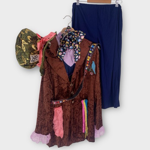 Disfraz de Sombrerero Loco de lujo para adulto talla XL (42-46) Alicia a través del espejo - Imagen 20 de 21