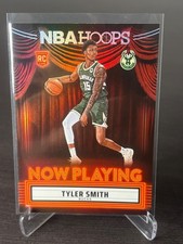 2024-25 Hoops Now Playing Holo Tyler Smith Rookie Card. SP. Awesome Insert!