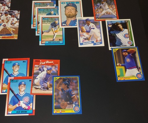 LOTE de tarjetas de béisbol Stars & Duds de los Chicago Cubs en su mayoría de finales de los 80' principios de los 90 - Imagen 19 de 24