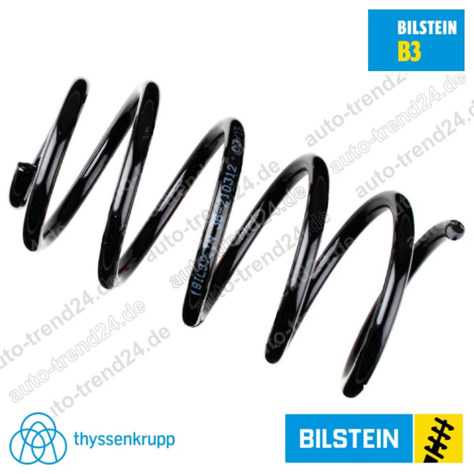 B3 Schraubenfeder hinten u.a.: Vauxhall Corsa MK IV (E) X15, Bj. 2014-2025