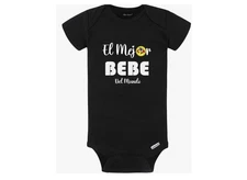 Águila de Corazón Mejor Bebé Del Mundo Baby Bodysuit Soccer Fan Cotton Jumpsuit