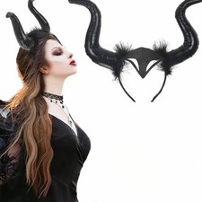 Spooky Devil Horn Headband - Halloween Costume Party Essential