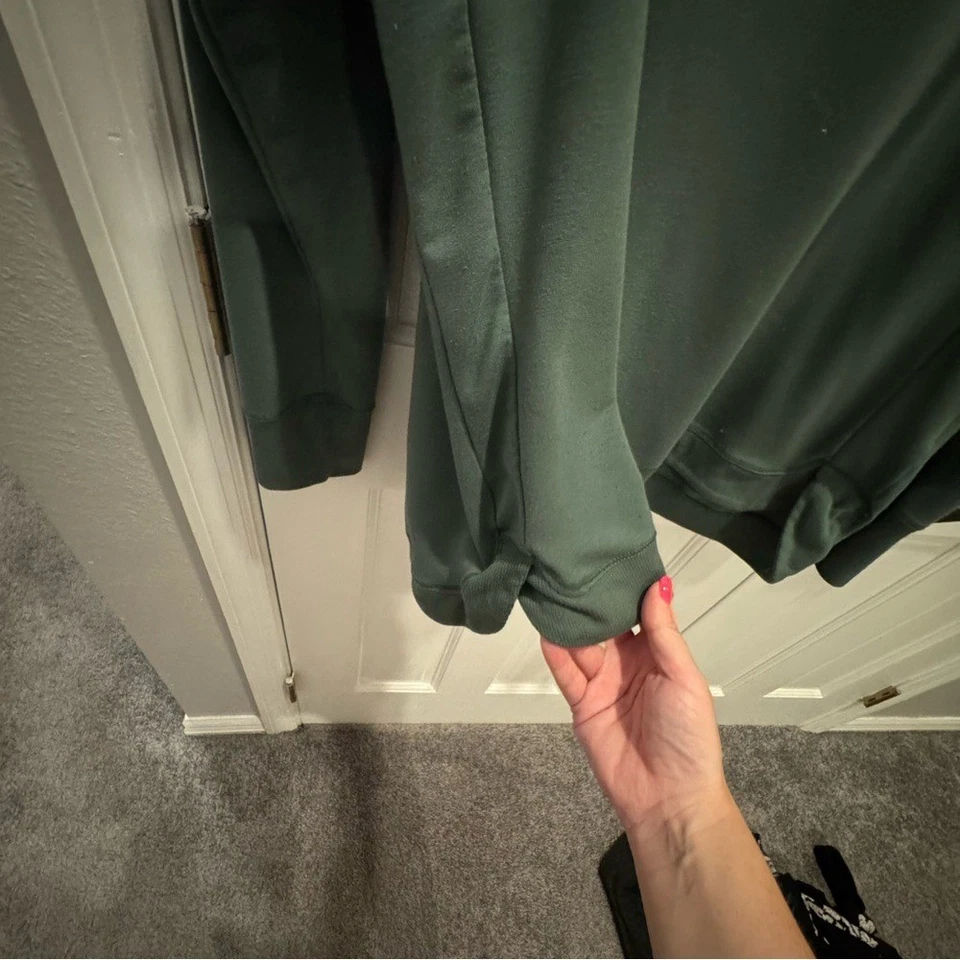Sudadera Pullover Danskin Verde Manga Larga Para Mujer Talla L Foto 2 de 4