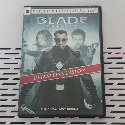 Blade Trinity Unrated Platinum Edition 2-Disc Set DVD Widescreen Commentary