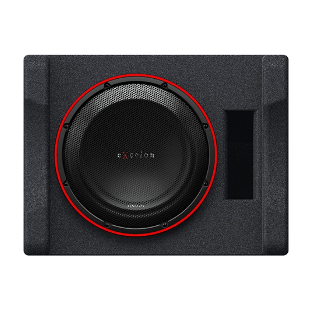 Kenwood eXcelon P-XW1221SHP 12&rdquo; Pre-loaded High-Power Subw
