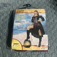 NEW Spirit COSTUME PIRATE WENCH ADULT COSTUME HALLOWEEN BUCCANEER XL -12/14