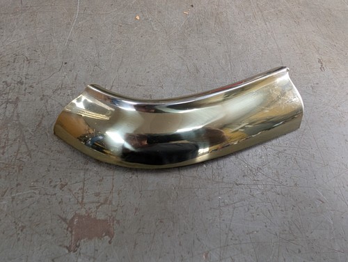 NOS 1950 Pontiac Upper Grille Bar Curved End Trim Molding Front Chieftain - Picture 12 of 12
