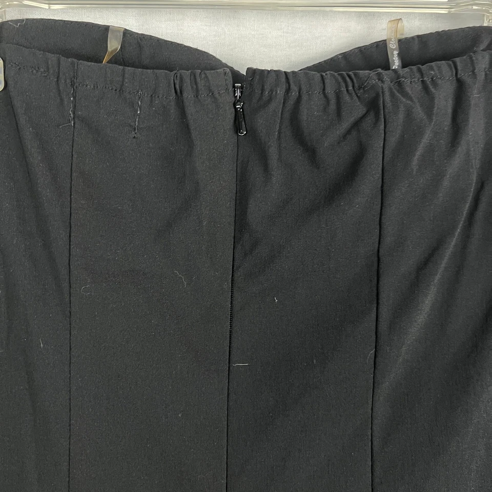 Vestido de poesía vintage para mujer 6 sin tirantes ceñido al cuerpo mini negro gótico punk emo Foto 4 de 4