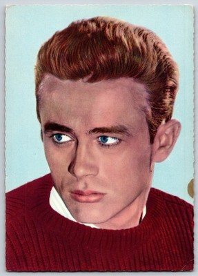 James Dean ''Color'' Postcard Oversized