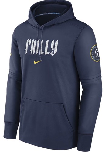 New Philadelphia Phillies City Connect Blue Nike Practice Hoodie Men’s Small MLB