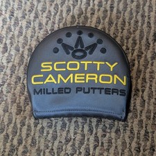 Scotty Cameron Milled Putters Phantom Mallet PUTTER Headcover Gray
