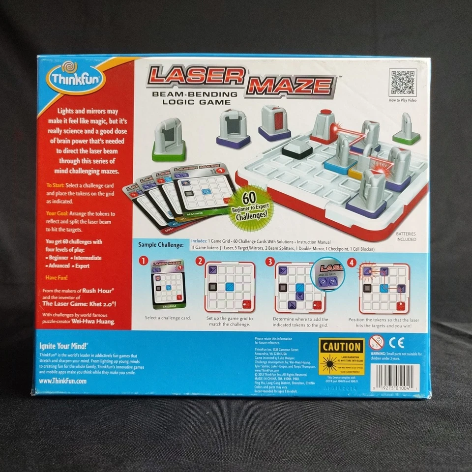 Laser Maze von ThinkFun Logikspiel ab 8 Jahren vollständig - Bild 2 von 4