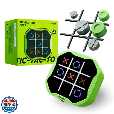 GiiKER Tic Tac Toe Bolt Game, Original 3-in-1 Handheld Games, Por