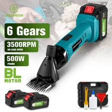 Akku Schafschere Schermaschine 6 G&auml;ng Schafe Elektrische Schafschermaschine 500W