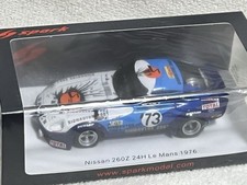 Spark 1/43 Nissan Fairlady Z 260Z #73 24H Le Mans 1976 Model Car New