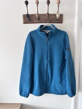 Aigle Men’s Teal blue Fleece Jacket – Gore Windstopper