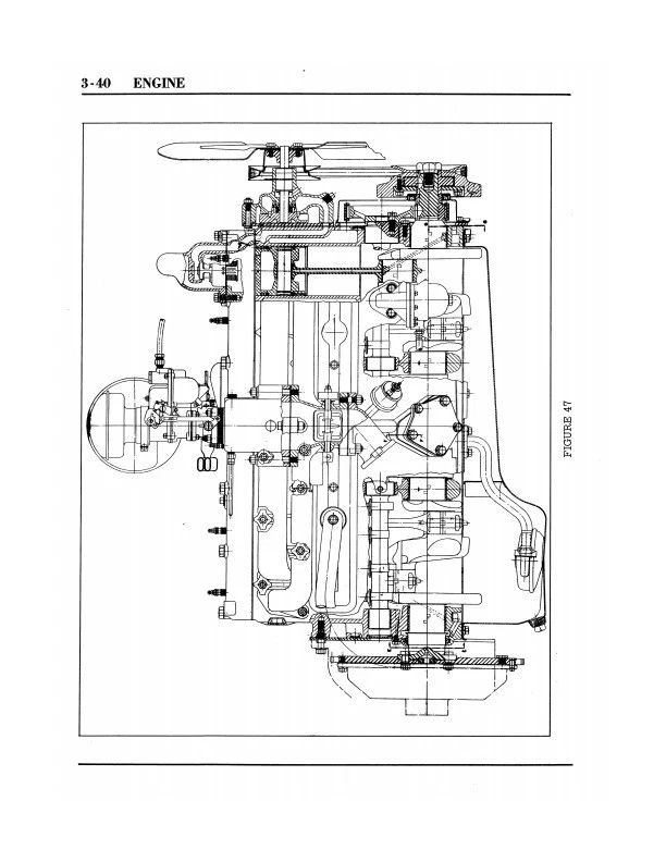 1948 1949 Hudson Shop Manual 48 49 Commodore Super Pacemaker Servicio de reparación  Foto 3 de 4