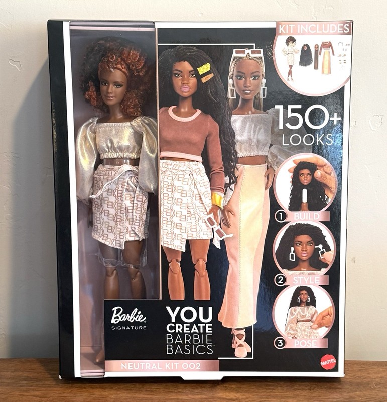 Mattel Collectible - Barbie Signature You Create Barbie Basics Neutral Kit 002