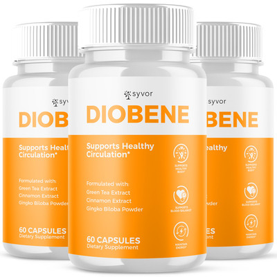 (3 Pack) Diobene Advanced Blood Support Formula Vitamin Dio Bene 180 Capsules