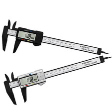 Electronic Digital Vernier Caliper 100/150mm Carbon Fiber LCD Measuring Tool