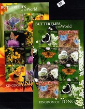 / TONGA 2020 - MNH - IMPERFETTO - FARFALLE - FIORI