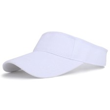 Toddlers Kids Cotton Sport Golf Visor Cap Hat Adjustable fit 2-6 Years Old