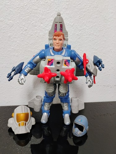 VINTAGE Kenner Centurions Action Figure ACE MCCLOUD & ORBITAL INTERCEPTOR 1986