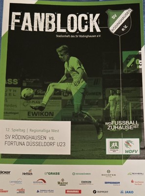 2019/20 Reg West SV Rödinghausen - Fortuna Düsseldorf/Am