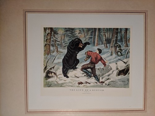 Vintage 1930s Currier & Ives Portfolio & 15 Prints 1930s Clipper NYC CA Train - Picture 6 of 12