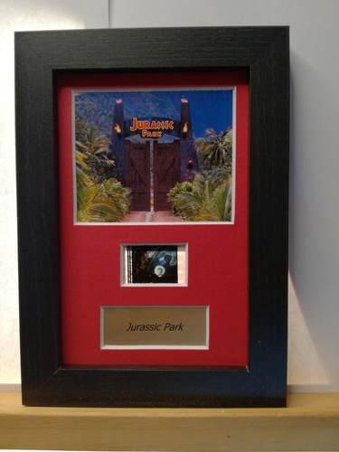 Jurassic Park 6" x 4" Genuine 35mm Film Cell Display Framed or Unframed - Picture 5 of 10