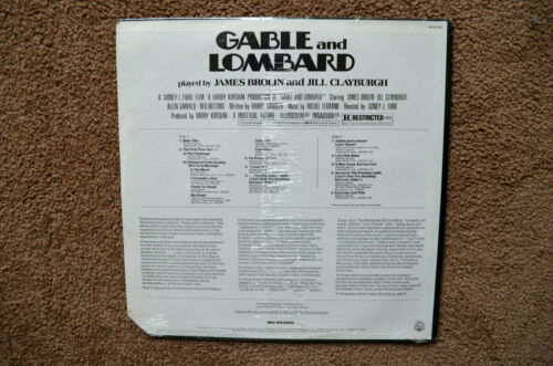 Soundtrack LP "Gable And Lombard" MCA (2091) SEALED - Picture 2 of 2