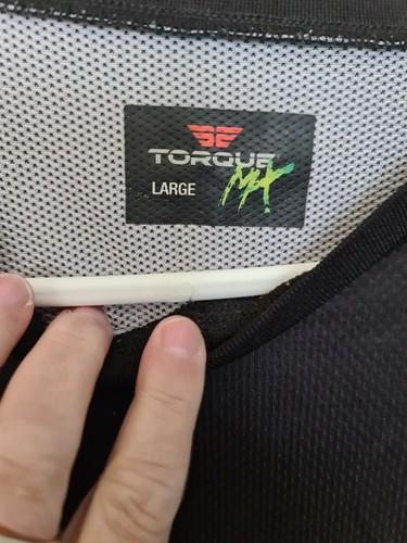 Torque MX Motocross 🕶Jersey/ Shirt Size LARGE Elbow Padding🕶 FREE POST - Picture 3 of 3