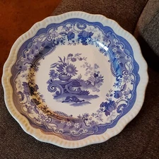 The Spode Blue Room Collection Regency Series MAY Plate Made in England 11"