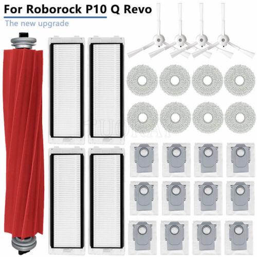 Spare parts for Roborock P10. Q Revo robot vacuum cleaner main brush filter kit - Picture 53 of 53