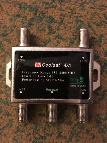 COOLSAT 4x1 DISEqS SWITCH - Picture 2 of 3