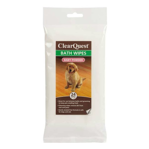 BATH WIPES for DOGS & CATS - Keep Your Pet Smelling Fresh Between Grooming Baths - Picture 2 of 9