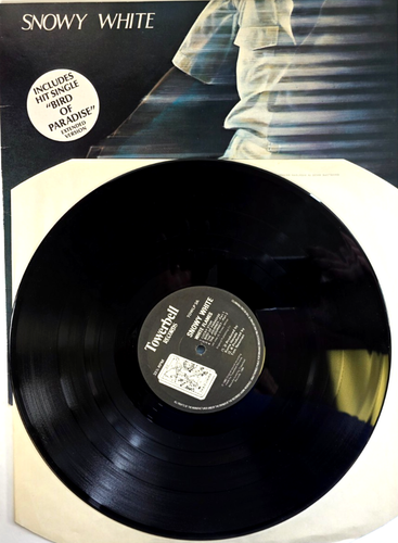 Snowy White White Flames LP Album vinyl record 1983 on Towerbell Records