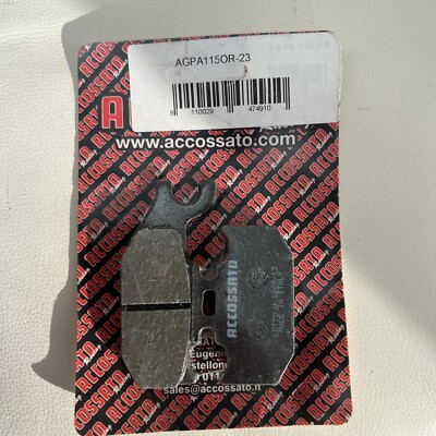ACCOSSATO agpa115or-33 Brake Pad, Set of 2