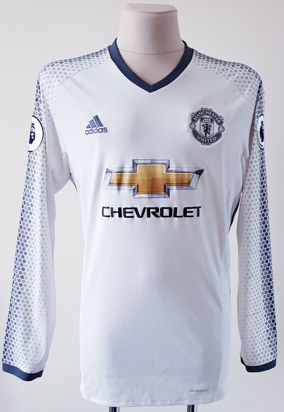 Mkhitaryan Manchester United Jersey 2017 Away SMALL Shirt Adidas