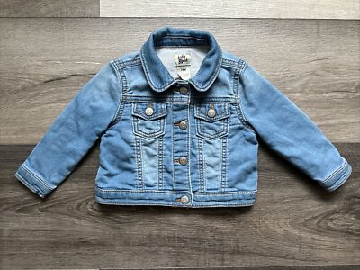 Oshkosh Baby B'Gosh Blue Denim Snap Close Jean Jacket 18