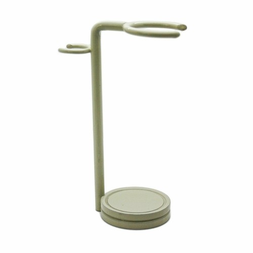 Grooming Shaving Kit 3 Edge Razor Synthetic Silver Tip Brush Soap Bowl Stand Set - Picture 6 of 9