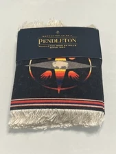 Set Of 4 Pendleton Coaster Rugs - Big Medicine - New With Some Package Damage