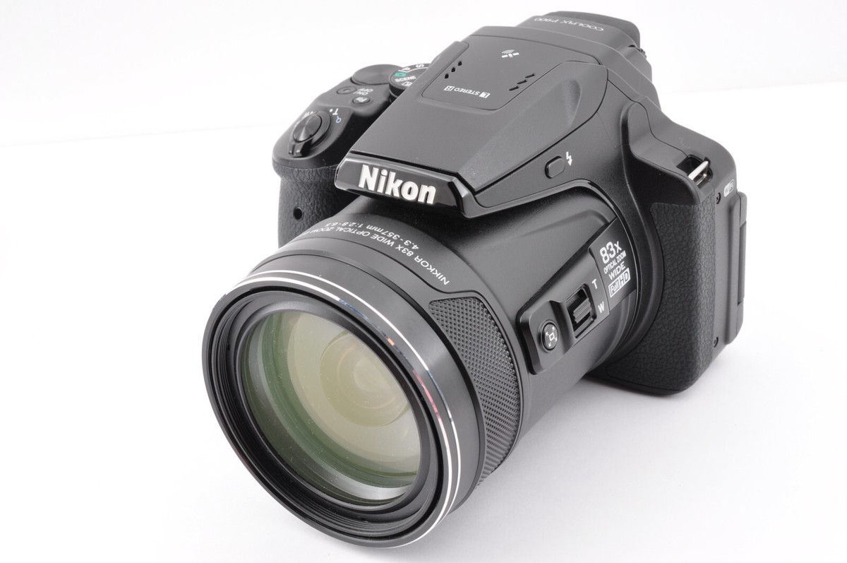 MINT in BOX Nikon COOLPIX P900 Black by DHL from JAPAN #FE16