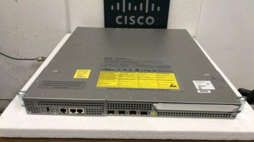 CISCO ASR1001 GigE Aggregation Services Router 4 BUILT-IN GE PORTS DUAL POWER AC - Picture 4 of 9