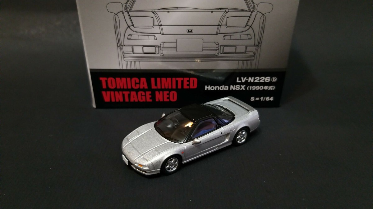 TOMICA LIMITED VINTAGE NEO Honda NSX LV-N226b (Silver) ~ 1/64