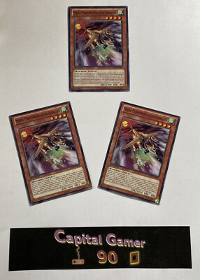 Yugioh Playset: 3x JOTL-DE025 Mecha-Phantomungeheuer Harrliard - 1. Auflage