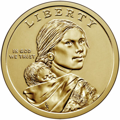 🇺🇸 US $1 Dollar coin, Native American, Ely S. Parker of