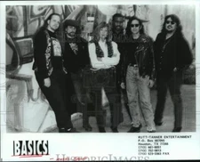 1995 Press Photo Basics music group. - hcp01970